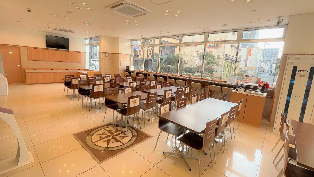Toyoko Inn Okayama Eki Nishi Guchi Hiroba ภายนอก รูปภาพ